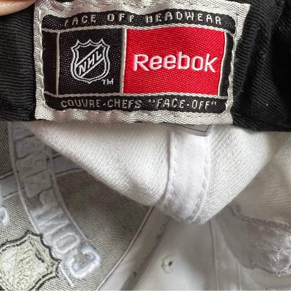 REEBOK BLACK & WHITE NASHVILLE PREDATORS 2017 CONFERENCE CHAMPIONS SNAPBACK HAT - Picture 6 of 6